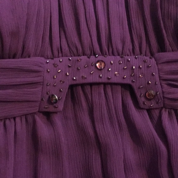 Max and Cleo Purple Formal/SemiFormal Empire Dress - Picture 6 of 16